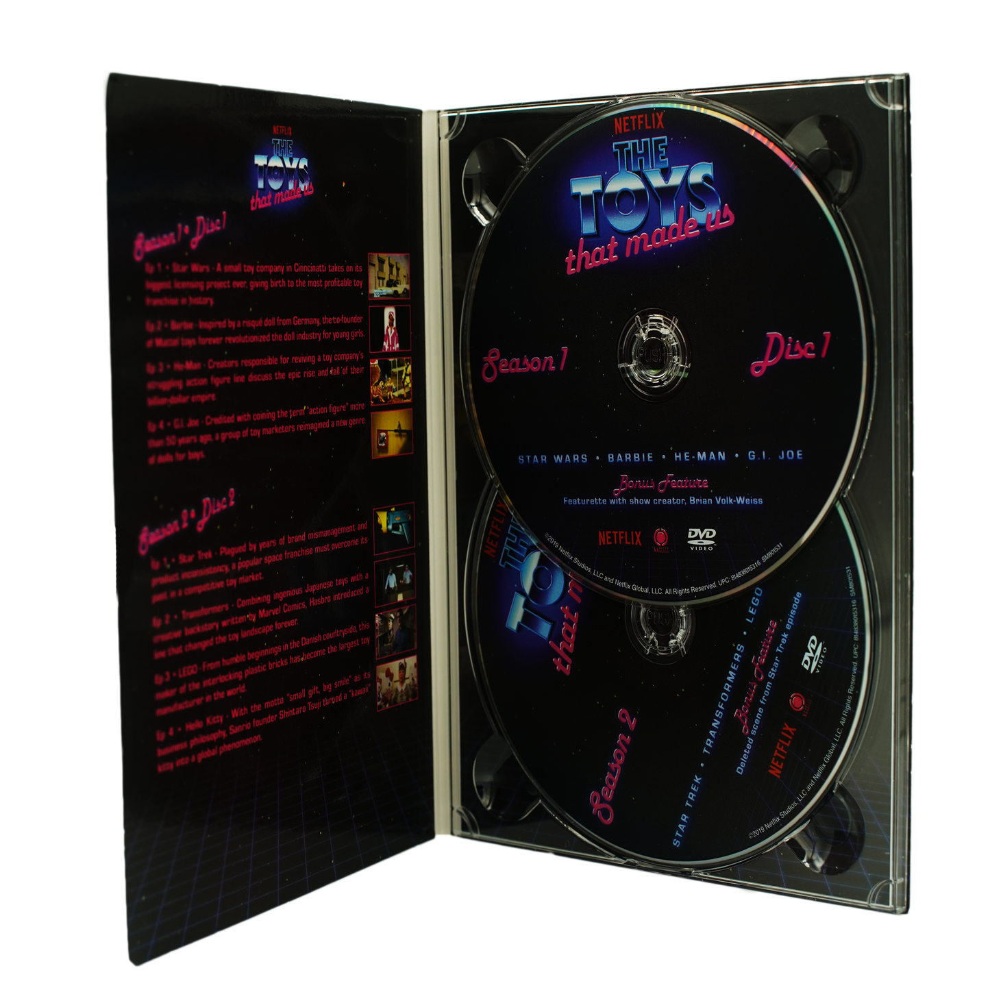 The Toys That Made Us DVD - Seasons 1 & 2
