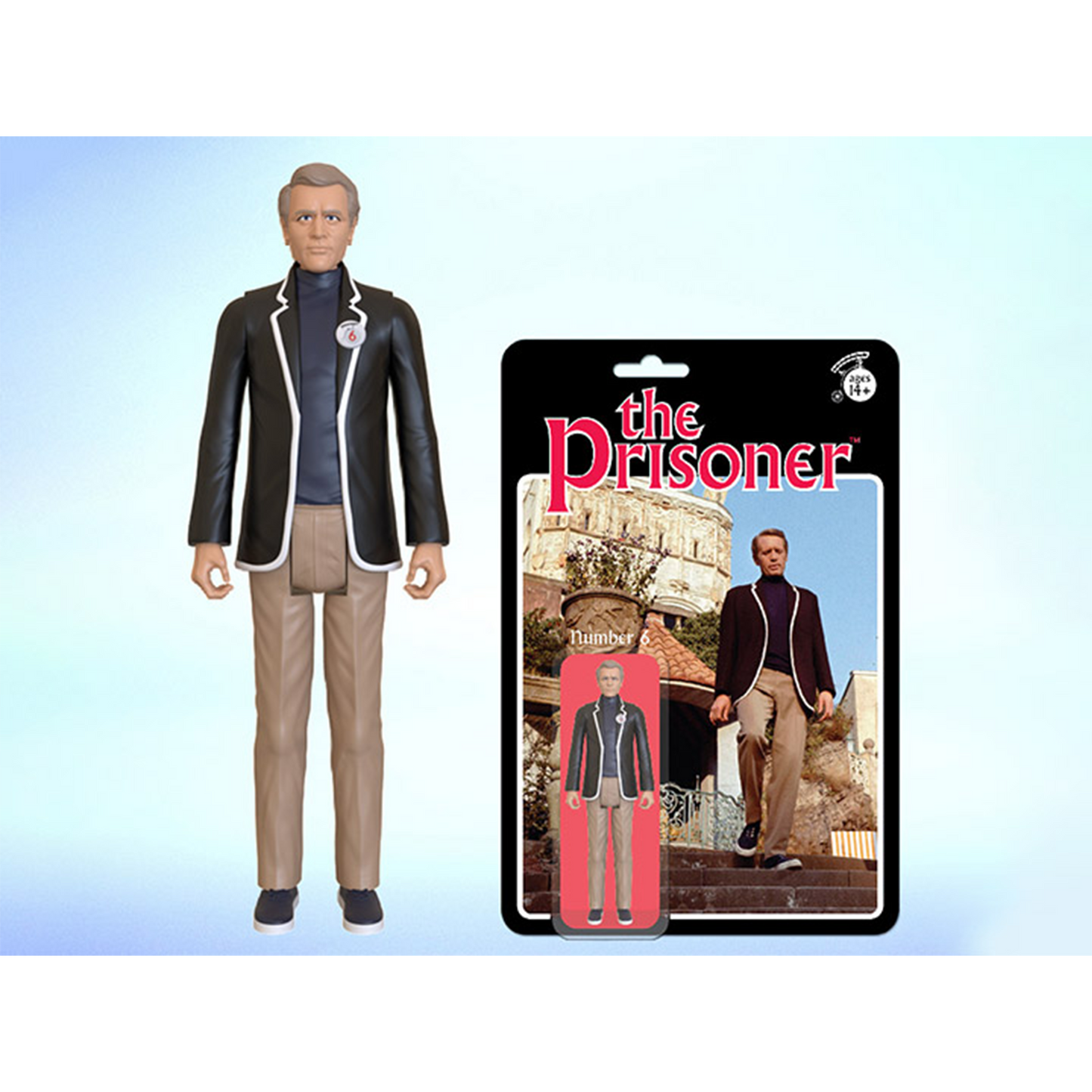 Fånge nummer 6 (första upplagan) actionfigur