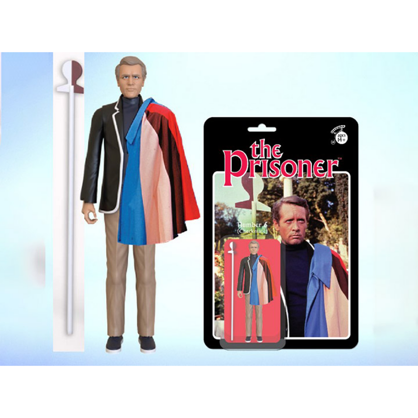Fånge nummer 6 (Schackmatt-utgåva) actionfigur