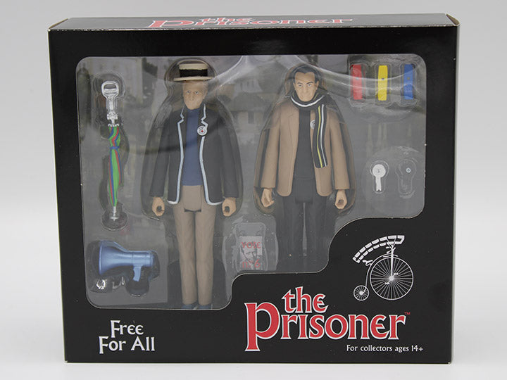 The Prisoner Free For All Set of 2 Action Figures – The Nacelle