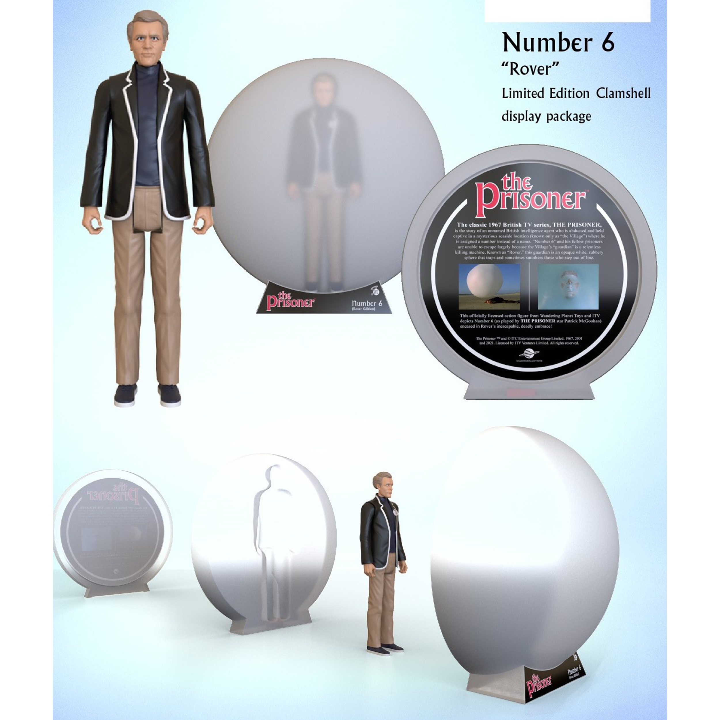 The Prisoner Number 6 (Rover) Limited Edition Package – The The Prisoner Number 6 (Rover) Limited Edition Package – The