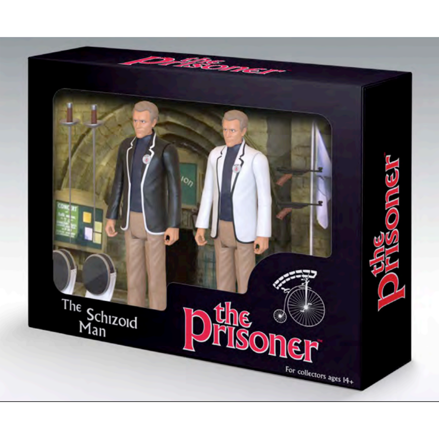 El prisionero esquizoide (juego de 2 figuras de acción)
