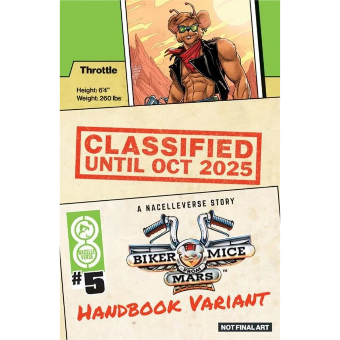 Biker Mice From Mars (2025) #5 Comic Book - Cover C by AJ Jothikumar