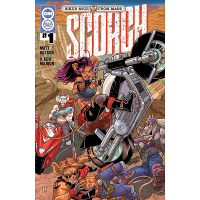 Biker Mice from Mars: Scorch #1 Cover C A. J. Jothikumar Variant