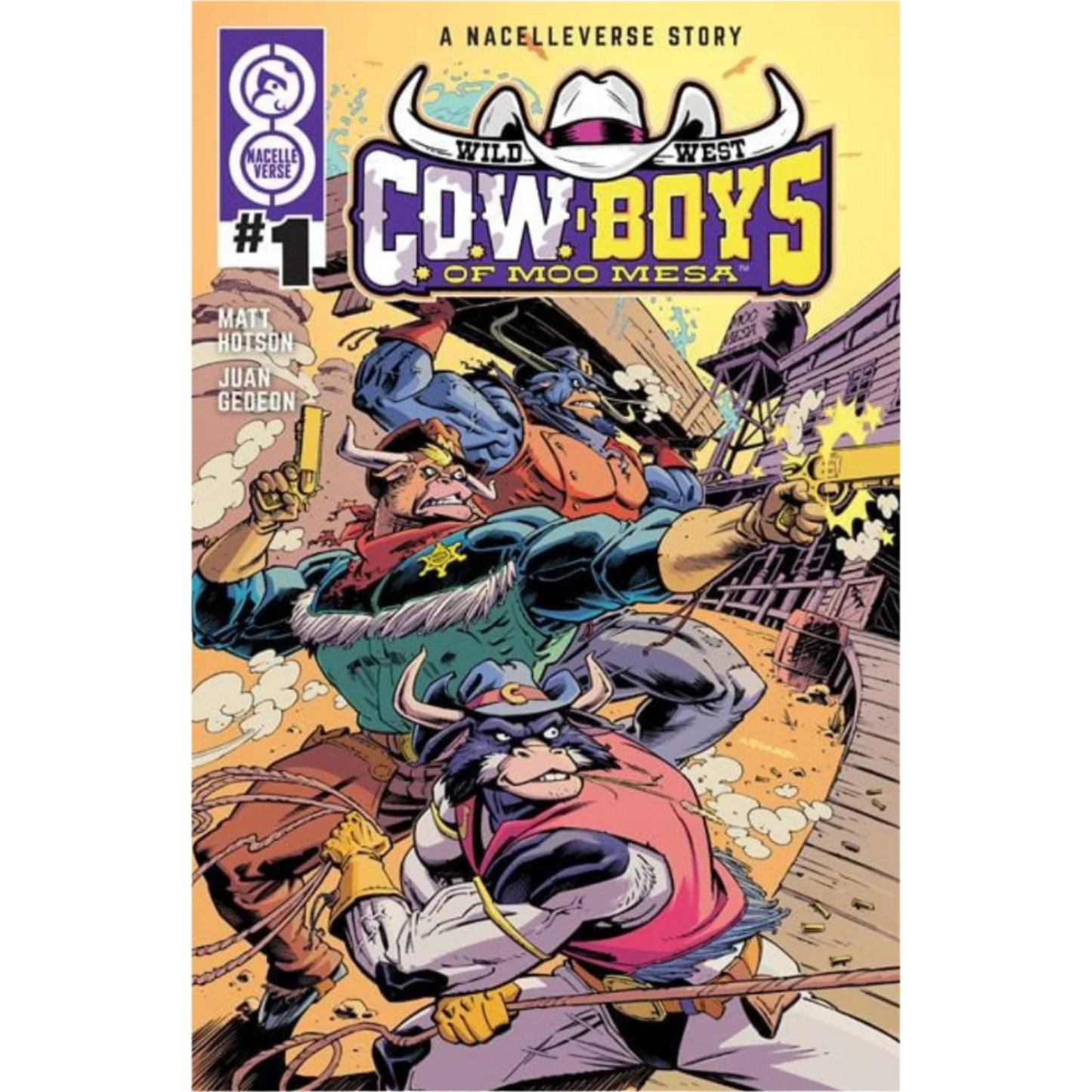 Wild West C.O.W.-Boys of Moo Mesa #1 - Cover B by Andrew Krahnke