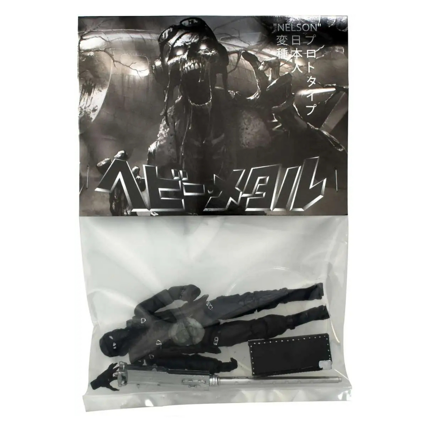 Heavy Metal Japan 'Nelson' Black Metal Prototype Action Figure NYCC 2019
