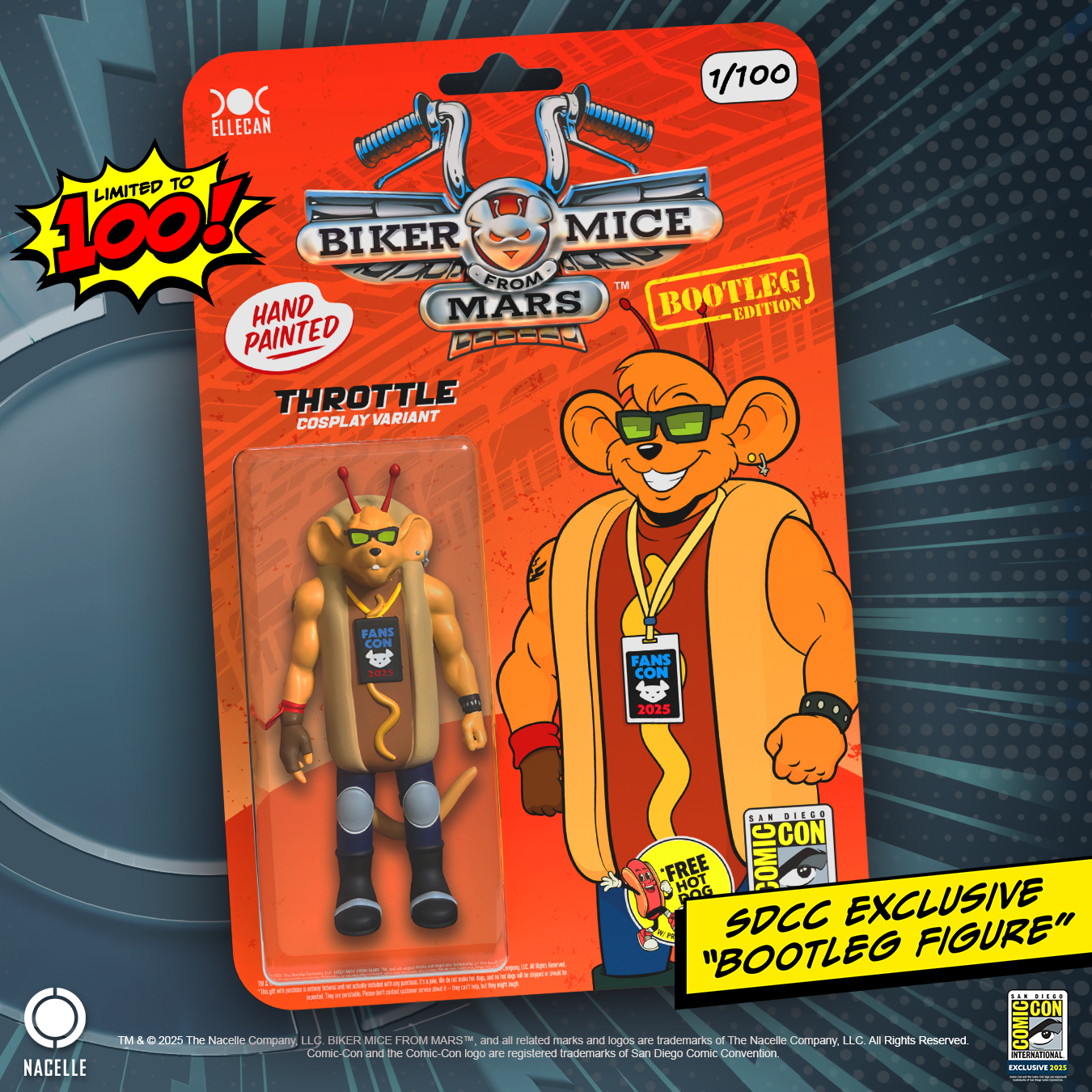 Biker Mice from Mars San Diego Exclusive Bootleg