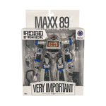 Maxx 89 collectible figure in production box