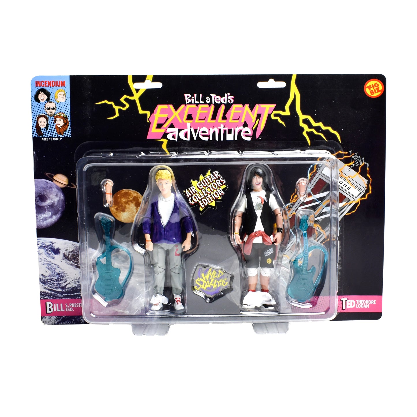 Figuras de acción de 5" de edición limitada de Bill y Ted's Excellent Adventures