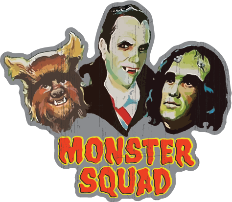 Black Monster Squad T-Shirt