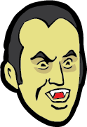 Monster Squad Dracula Pin