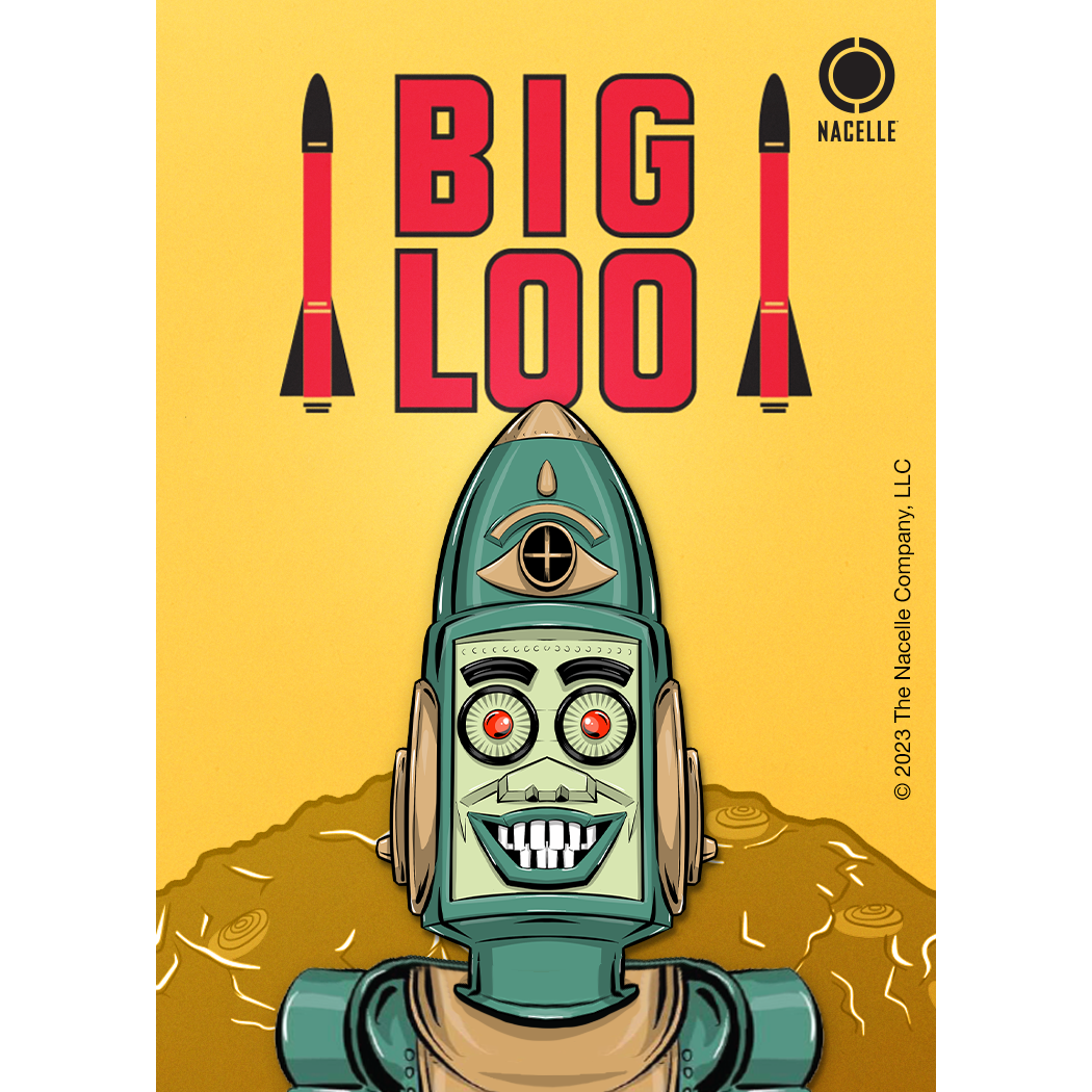 Big Loo Magnet