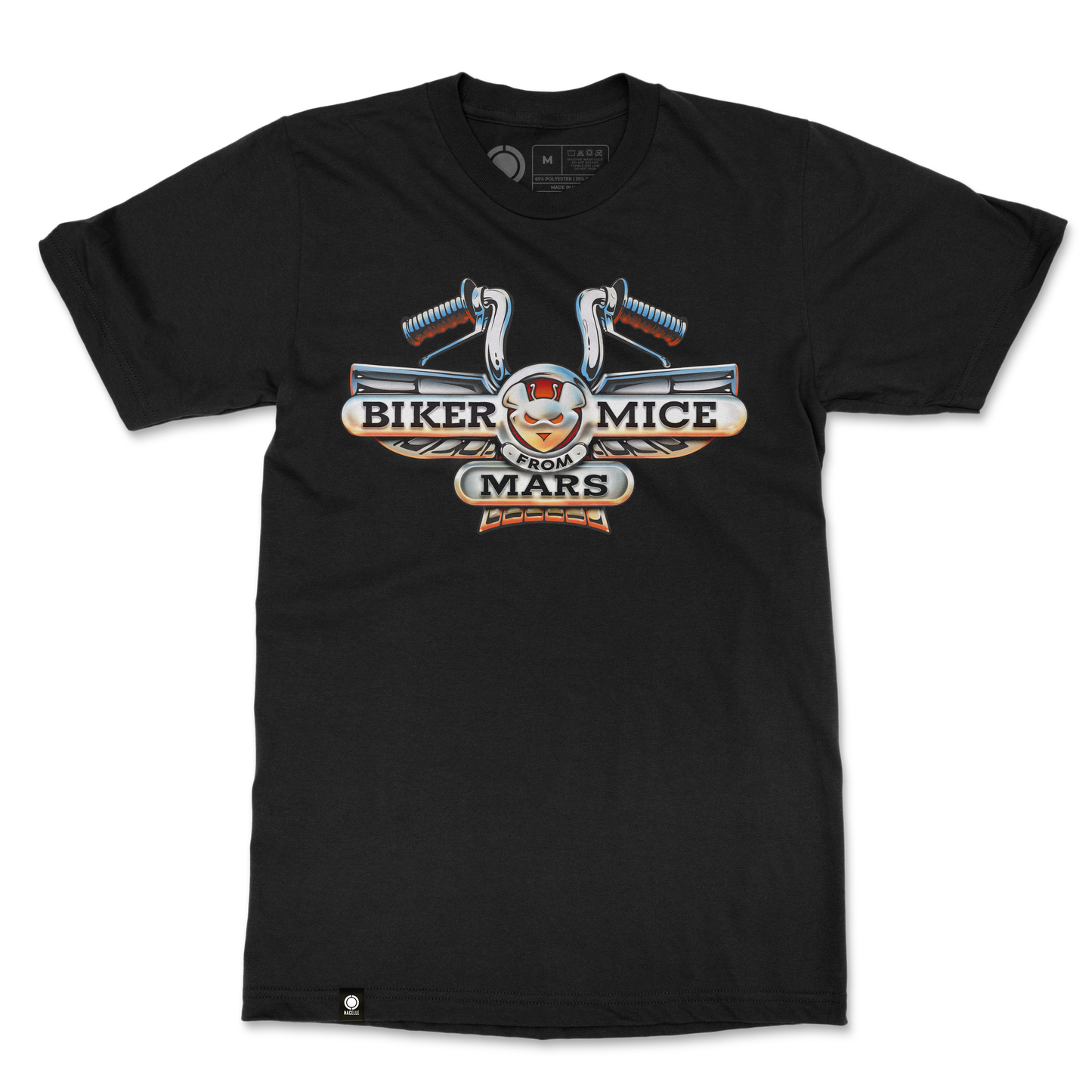 Biker Möss Från Mars-logotyp T-shirt