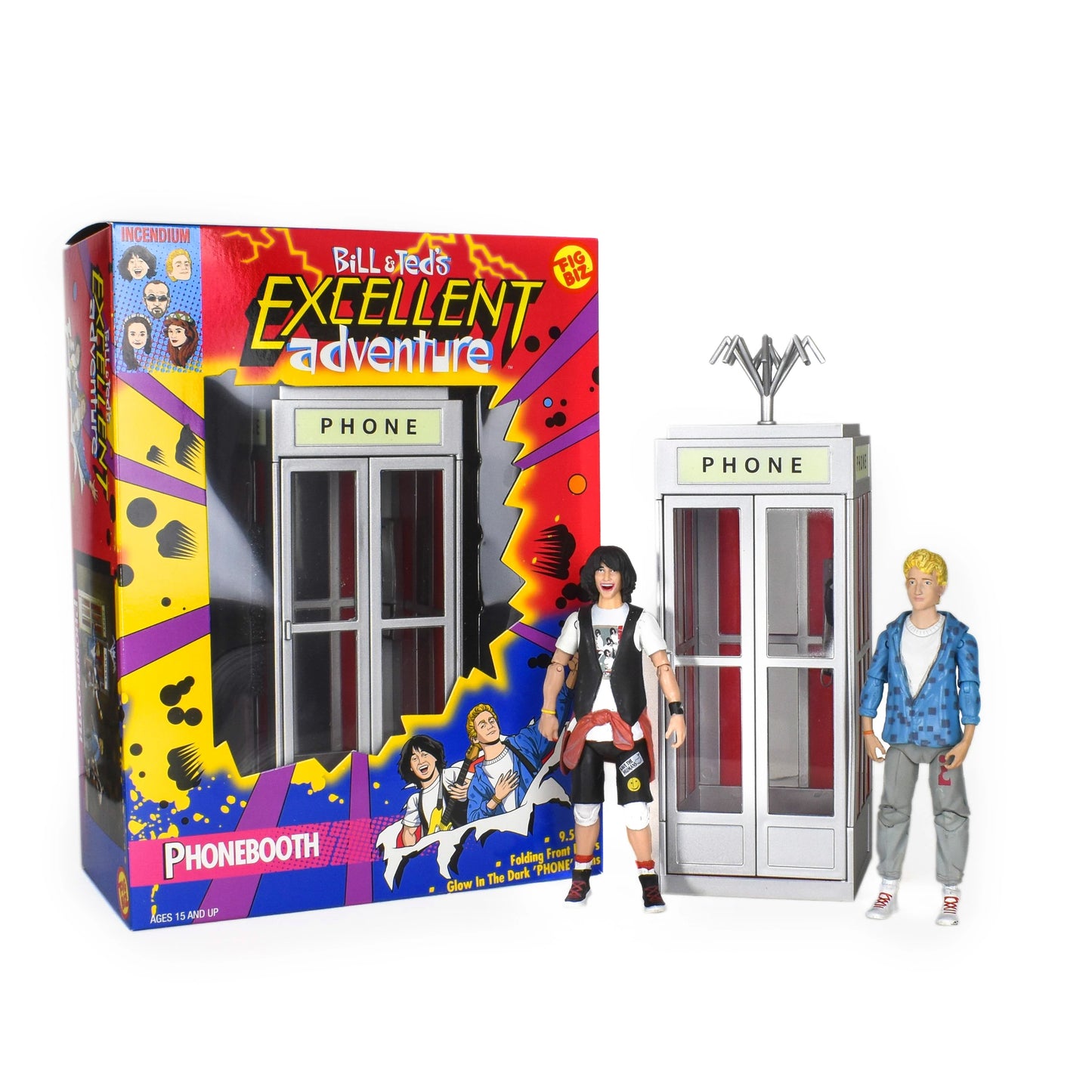 La excelente aventura de Bill y Ted: Cabina telefónica viajera en el tiempo