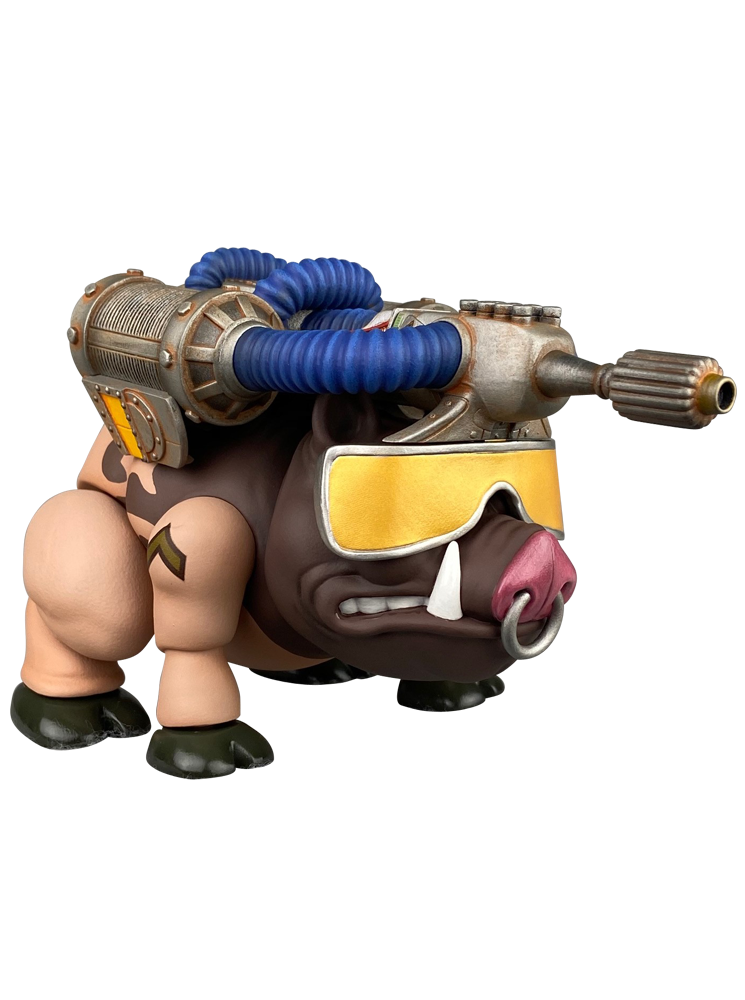 Side O' Bacon - Barnyard Commandos Action Figure