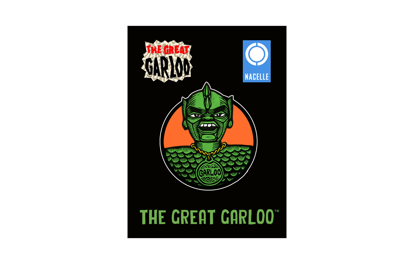 The Great Garloo Embroidered Patch