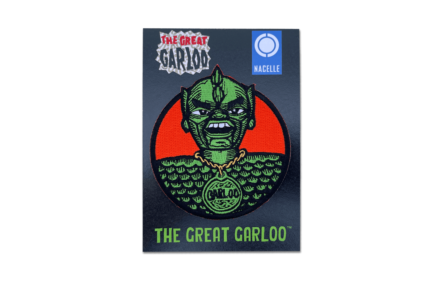 The Great Garloo Embroidered Patch