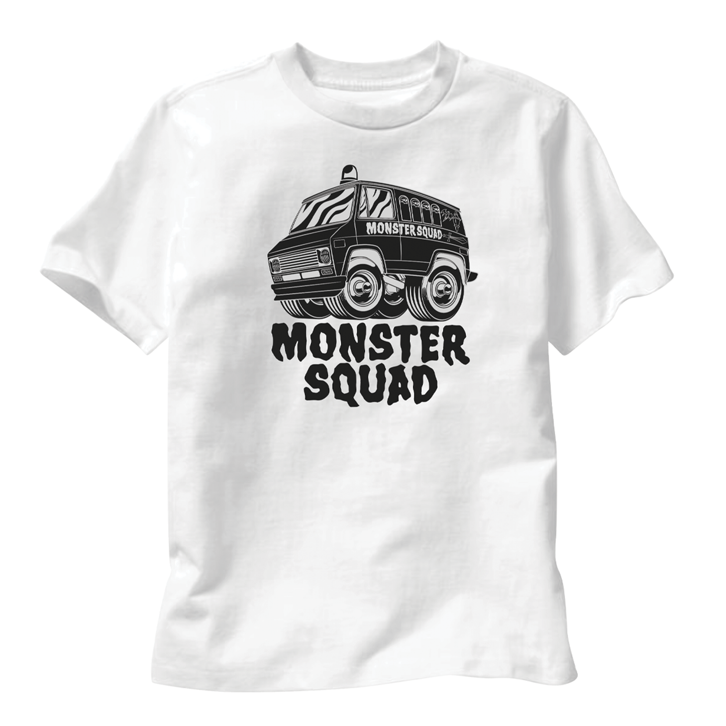 White Monster Squad Truck T-Shirt