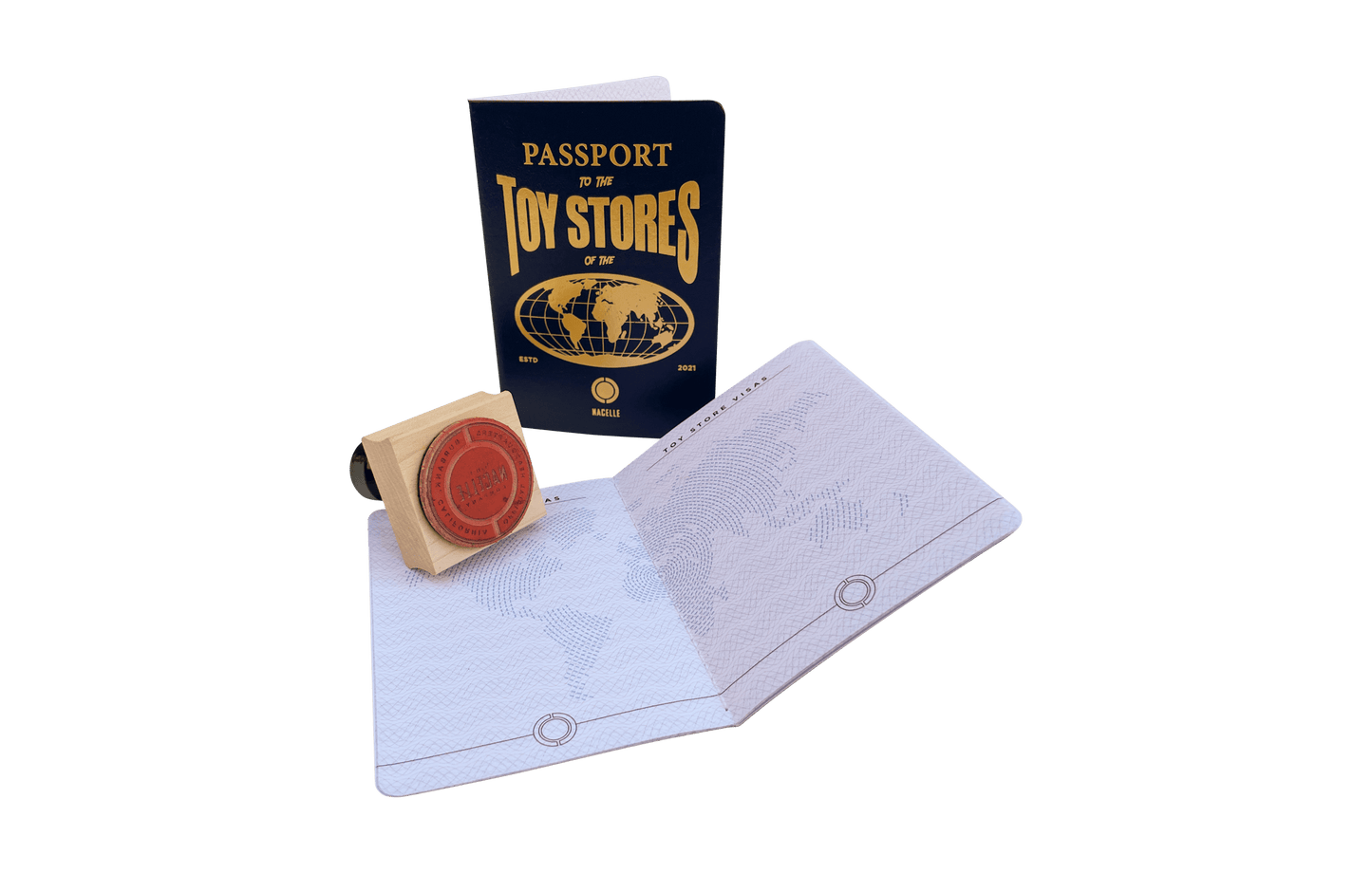 Nacelle Toy Stores of the World Passport