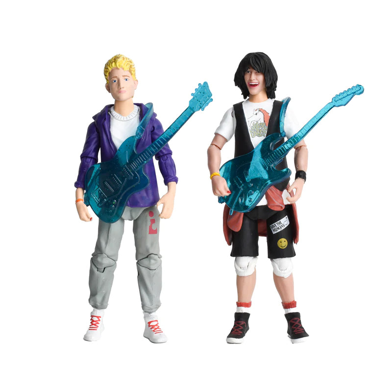 Figuras de acción de 5" de edición limitada de Bill y Ted's Excellent Adventures