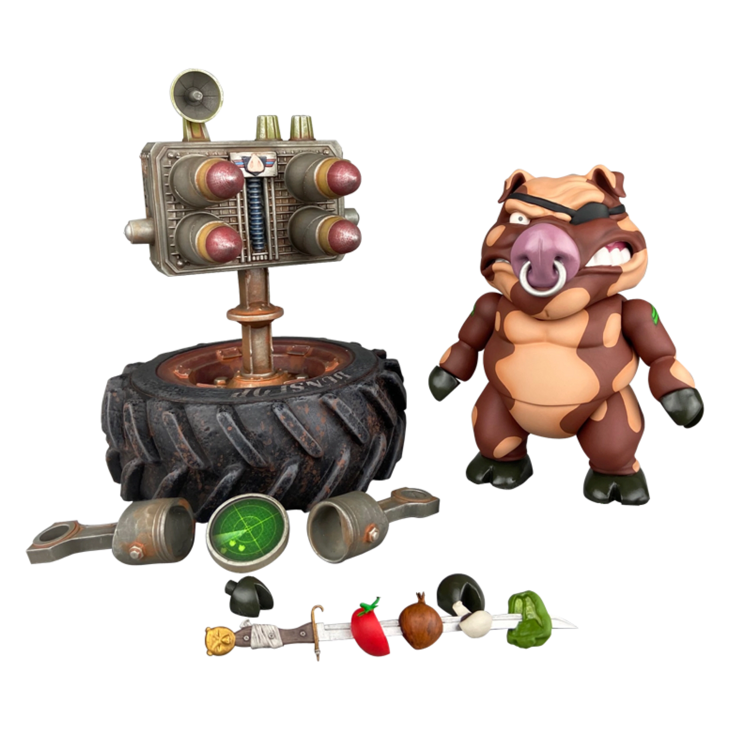 Hy Ondahog - Barnyard Commandos Action Figure