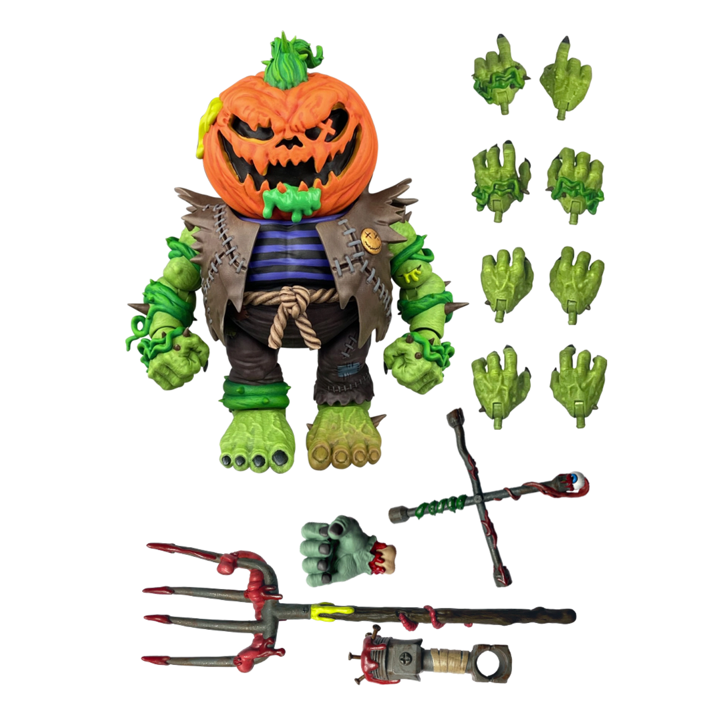 Madballs Trashin' Pumpkin Action Figure
