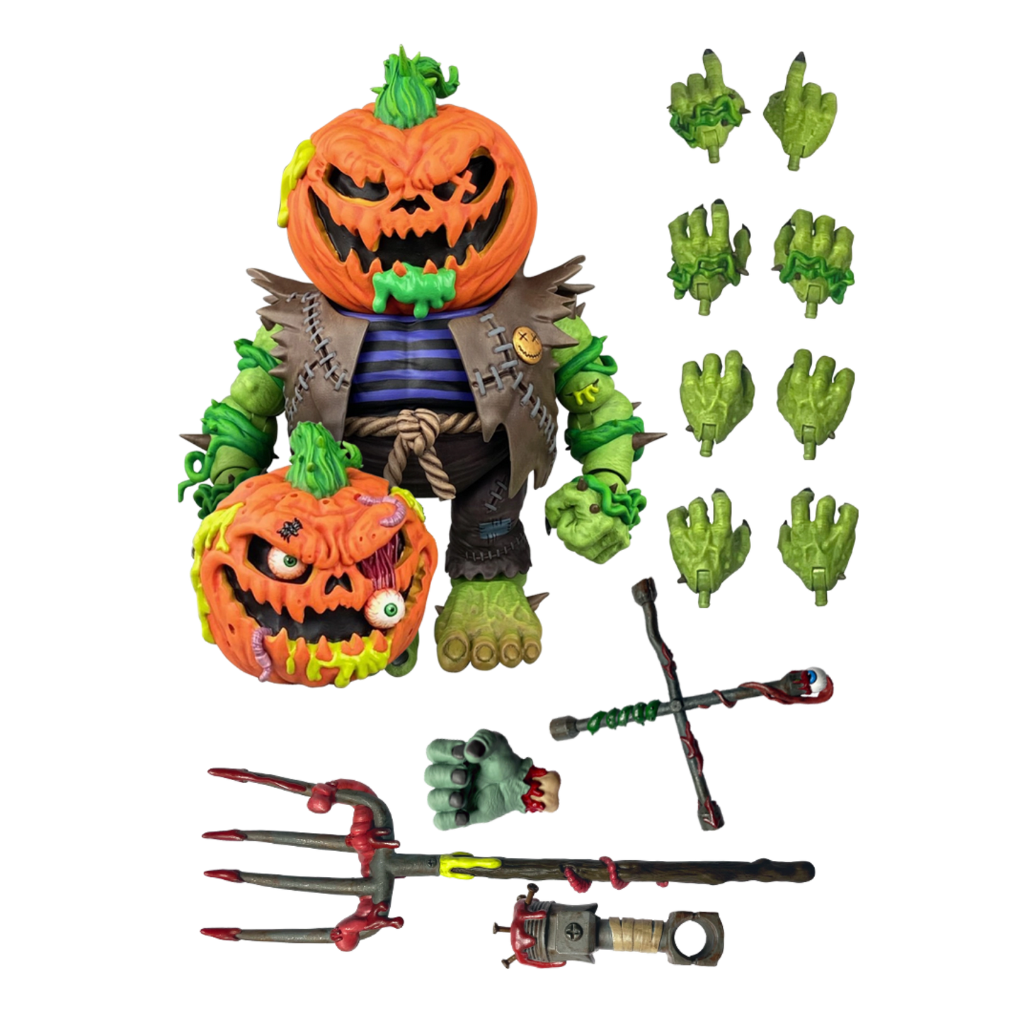 Madballs Trashin' Pumpkin - Two Heads Exclusive