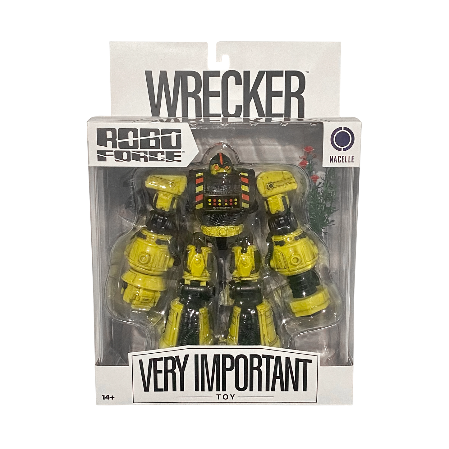 Wrecker collectible figure from Robo Force in production box