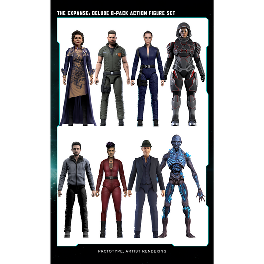THE EXPANSE - 8-pack actionfigurer