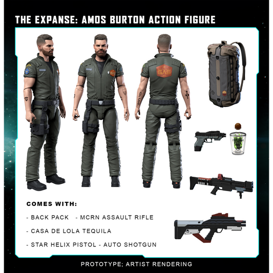 THE EXPANSE - 8-pack actionfigurer
