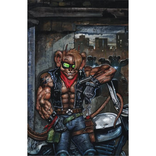Biker Mice From Mars (2025) #1 Comic Book - Cover I - by Simon Bisley Full Art Variant