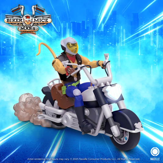 Biker Mice from Mars - Throttle + Martian Monster Bike Bundle