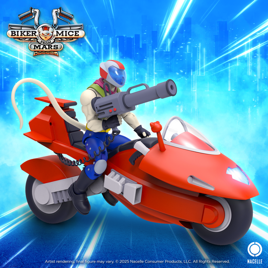 Biker Mice from Mars - Vinnie + Radical Rocket Sled Bundle