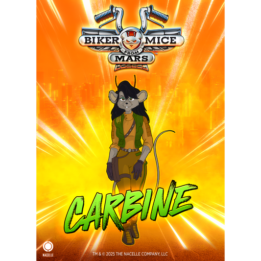 Biker Mice From Mars Magnet - Carbine