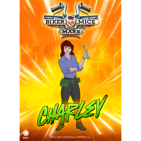 Biker Mice From Mars Magnet - Charley