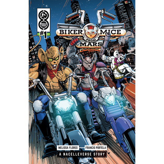 Biker Mice From Mars #1 Comic Book - Cover A by Dustin Weaver