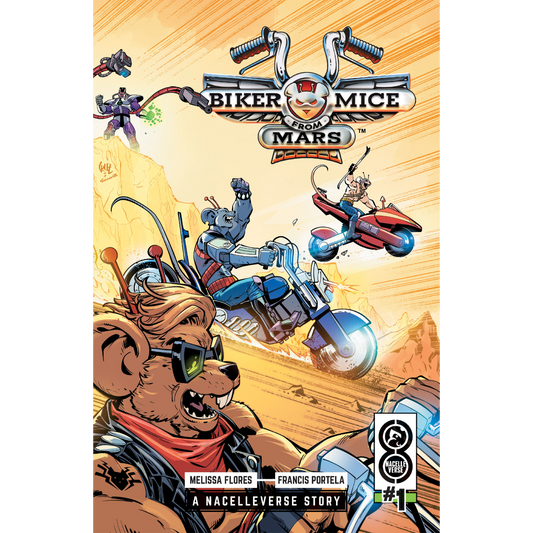 Biker Mice From Mars (2024) #1 Comic Book - Cover C by Roger Cruz & Alex Guimarães