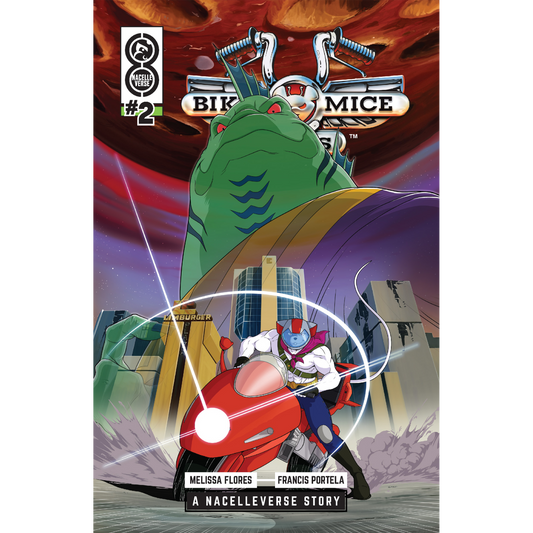 Biker Mice From Mars (2024) #2 Comic Book - Cover B by Patrick Spaziante