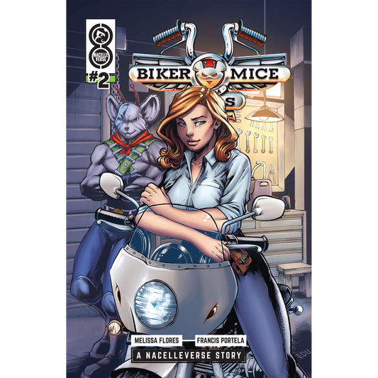 Biker Mice From Mars #2 Comic Book -  Cover C by Edu Souza & Ben Hunzeker