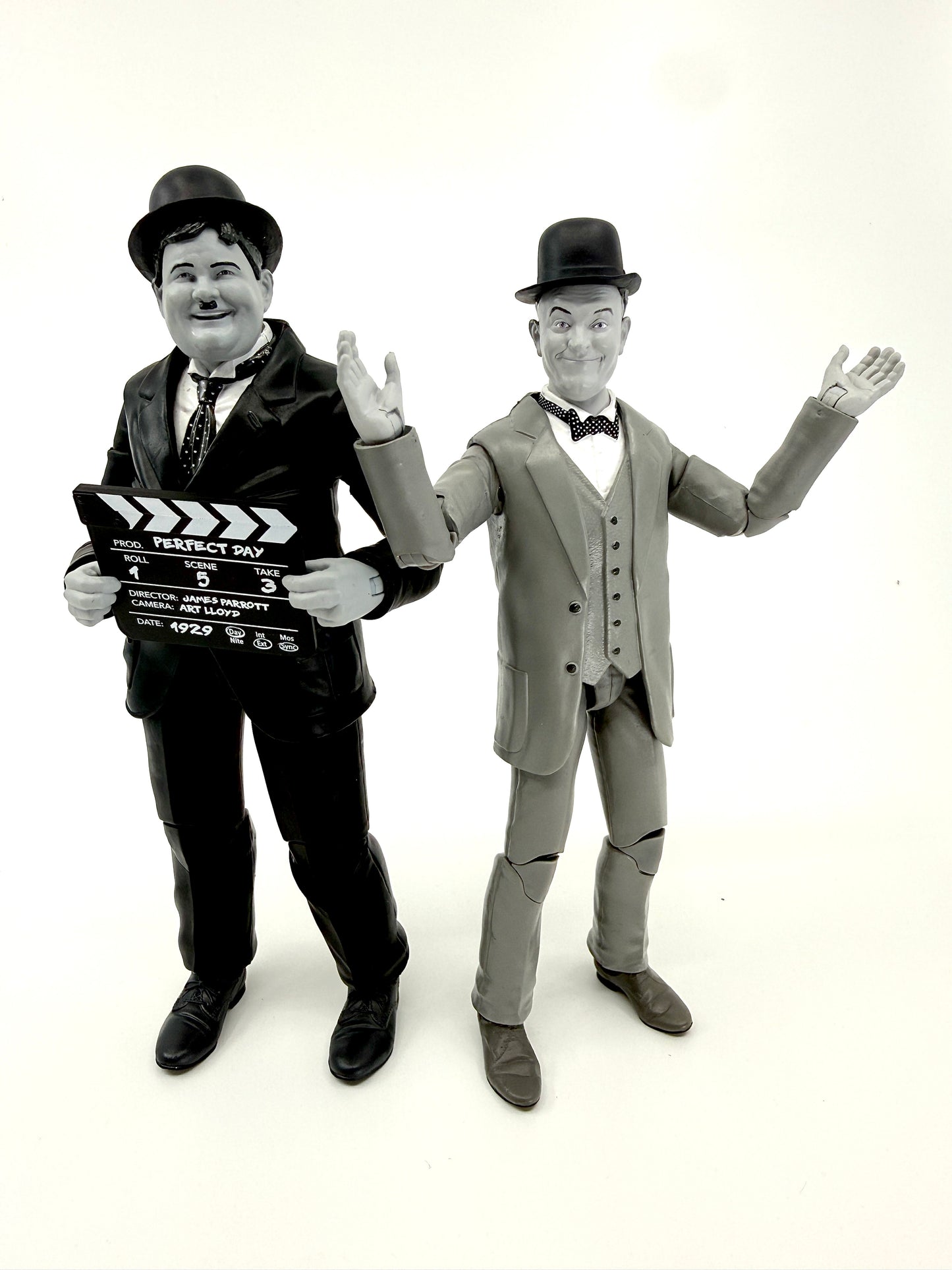 Laurel and Hardy Box B&W Set