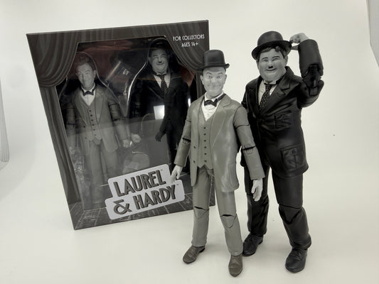 Laurel and Hardy Box B&W Set