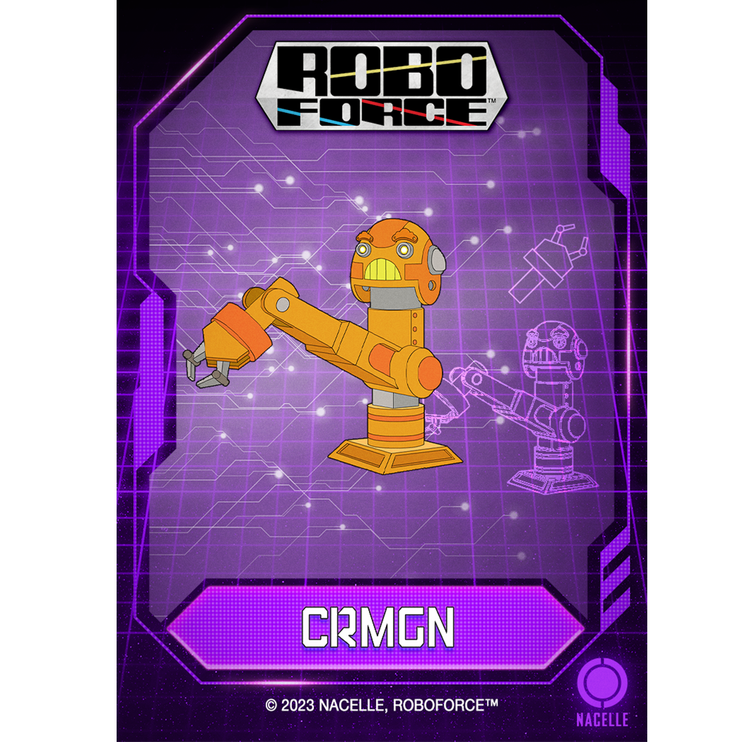 RoboForce - CRMGN Animated Character Magnet