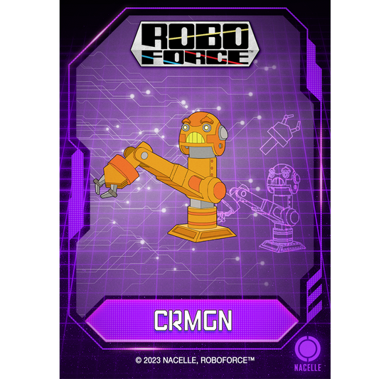 RoboForce - CRMGN Animerad Karaktärsmagnet