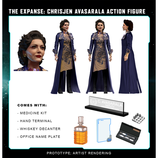 THE EXPANSE - Chrisjen Avasarala Action Figure