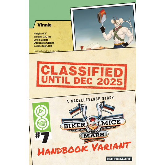 Biker Mice From Mars (2025) #7 Comic Book - Cover B by Adedotun Akande