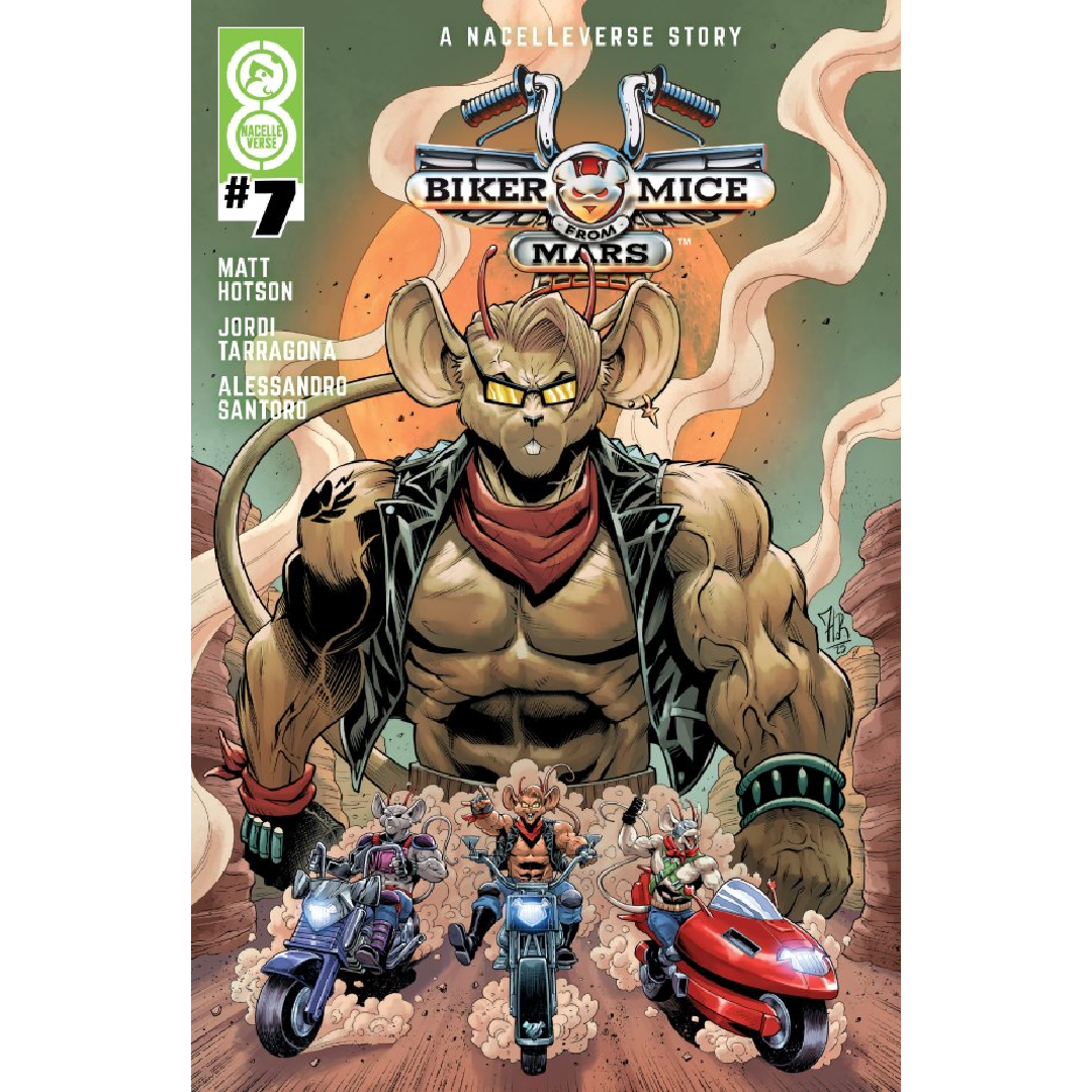 Biker Mice From Mars (2025) #7 Comic Book - Cover C by Jordi Tarragona