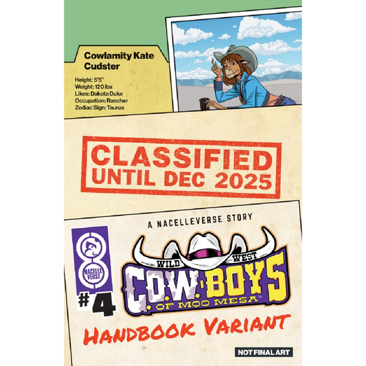 Vilda västern COW-Boys of Moo Mesa (2025) #4 Serietidning - Omslag C av AJ Jothikumar