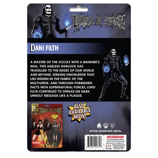 Cradle of Filth Dani Filth FigBiz 5” Action Figure