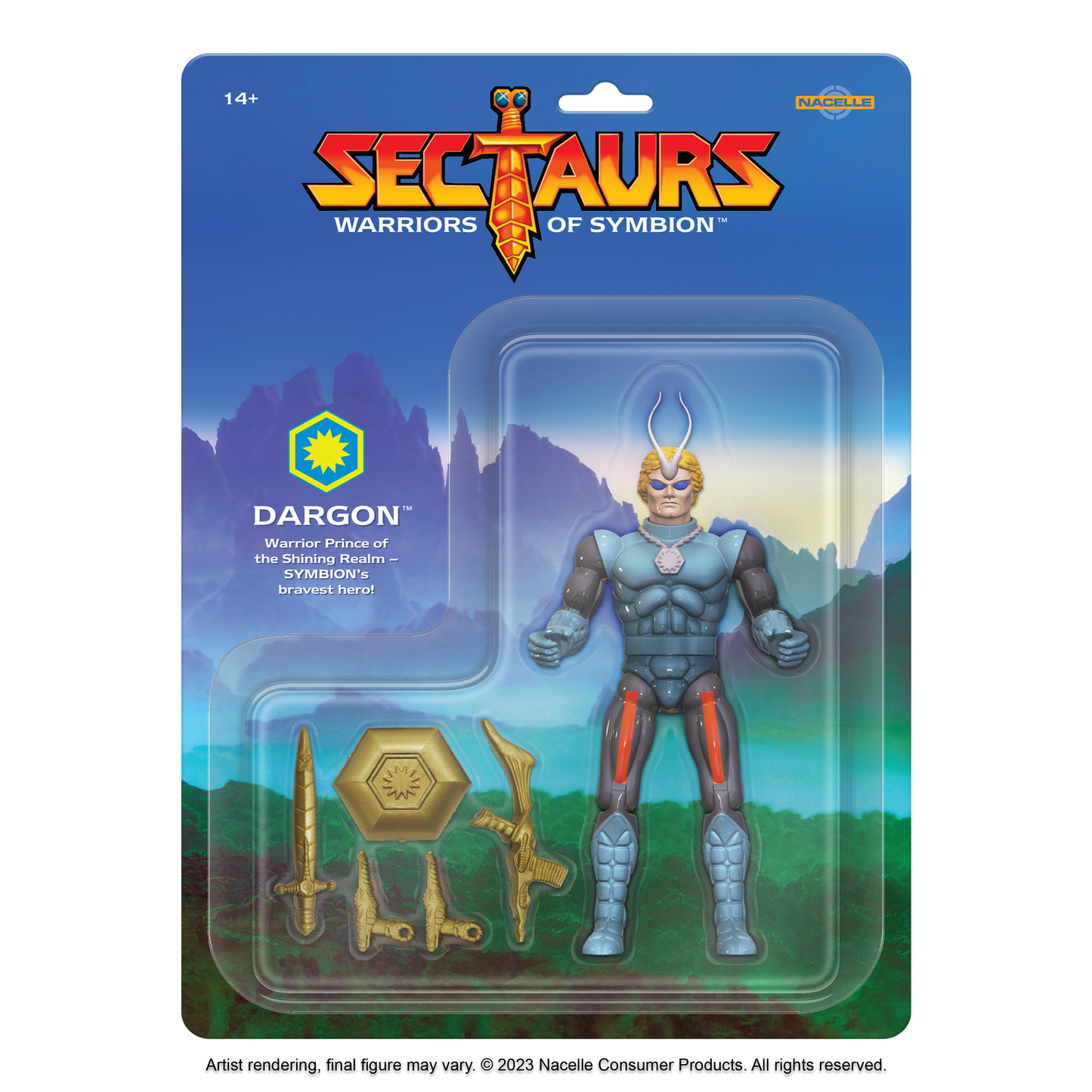 Sectaurs Dargon Action Figure