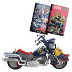Judge Dredd x Biker Mice From Mars | Throttle's Martian Lawmonster Bike & Comic Book Bundle